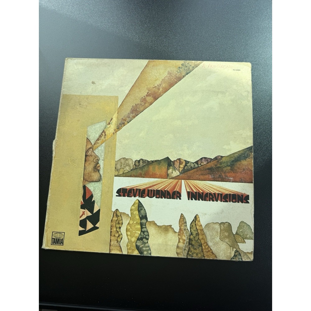 STEVIE WONDER - INNERVISIONS - 1ST PRESS 1973 VINYL LP - VG+